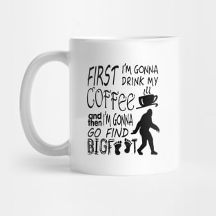 Coffee and Bigfoot Mug